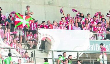 Problemas con las entradas de los hinchas del Athletic hoy en la Copa