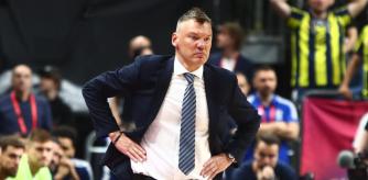 Sarunas Jasikevicius, durante un partido del Fenerbahçe