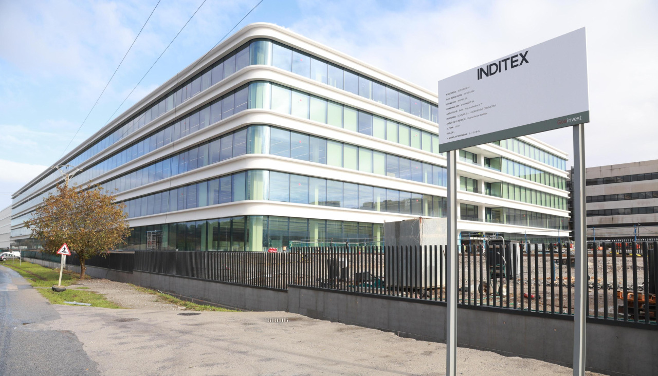 Nuevo edificio que albergará las oficinas de Zara