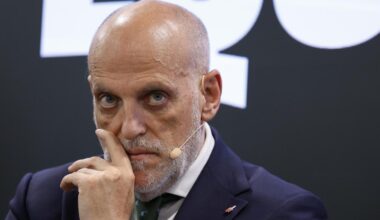 Tebas se pronuncia sobre el lío entre Vinicius y Simeone