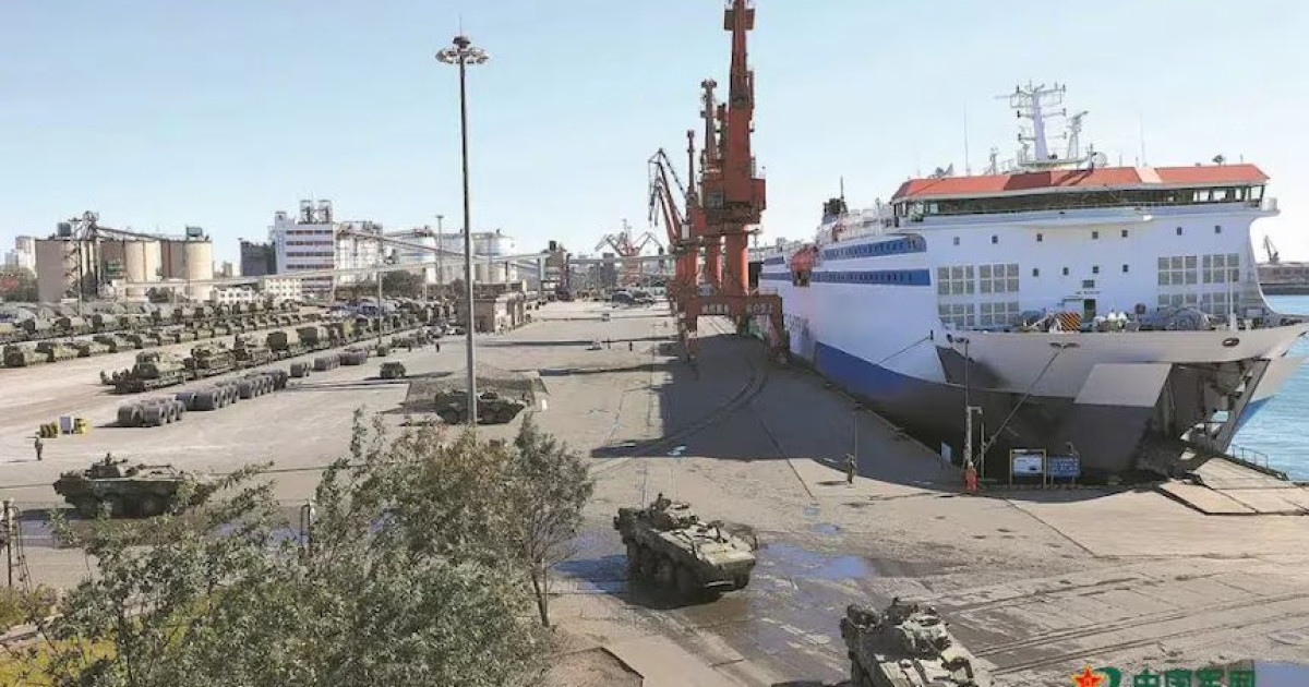 China estaría preparando una invasión a Taiwán con una flota gigante de buques comerciales modificados