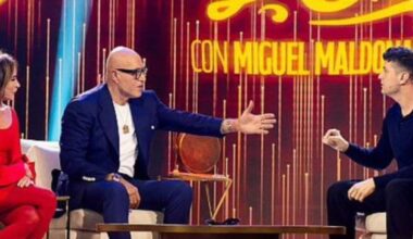 Patiño y Matamoros se reencuentran en TVE seis meses después de su separación