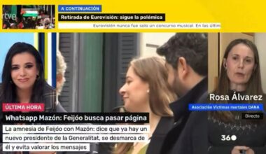 Sarah Santaolalla y Rosa Álvarez en Mañaneros 360 de TVE