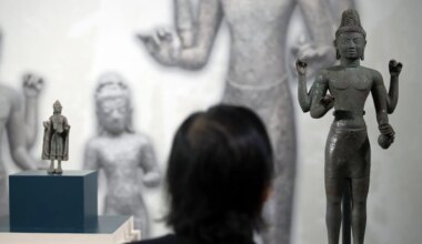 EE UU devuelve cuatro esculturas de bronce de 1.200 años de antigüedad que fueron expoliadas de Tailandia en 1964