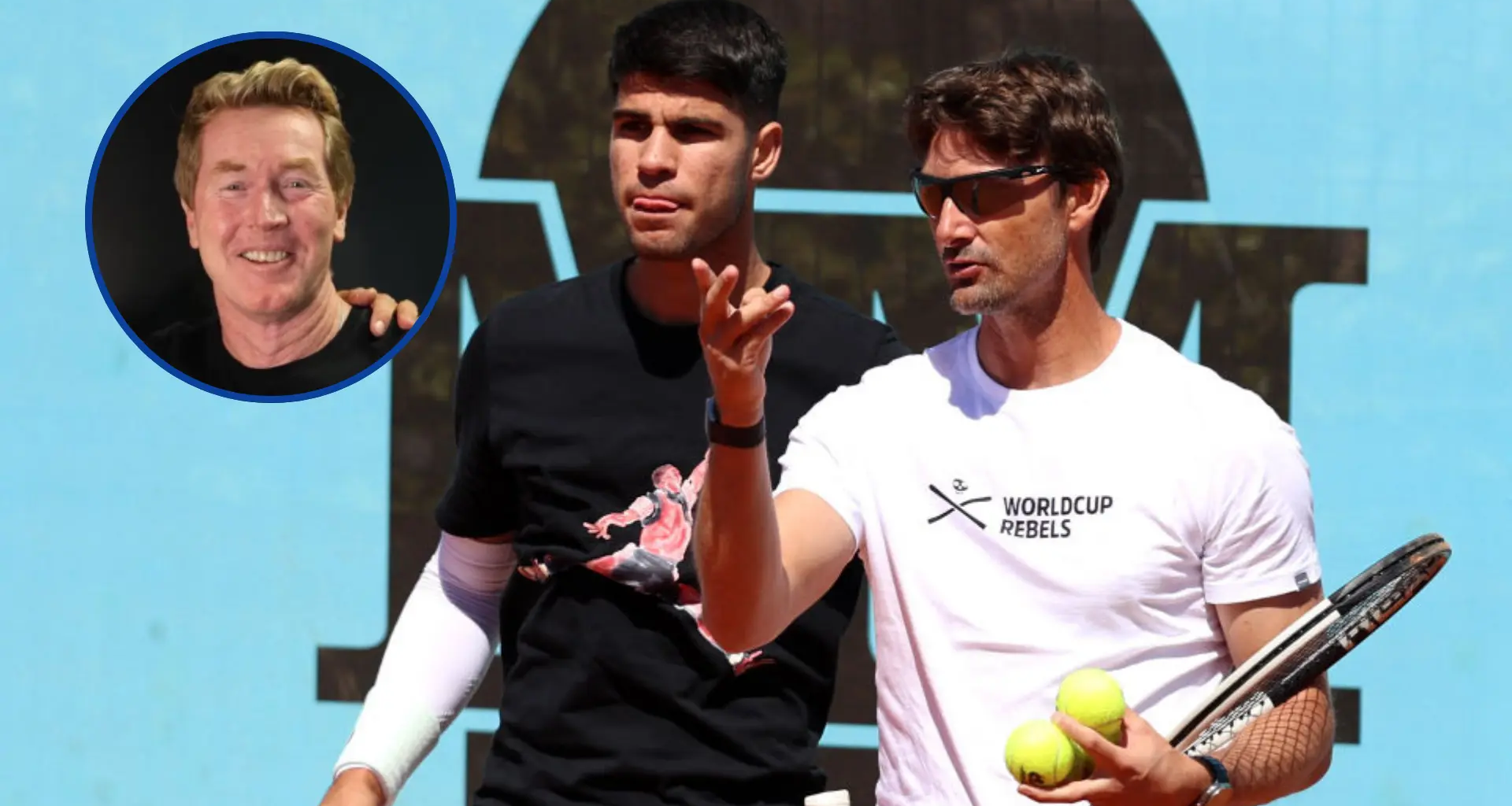 "Hay un asterisco junto al nombre de Carlos Alcaraz, a ver cómo navega sin Ferrero"