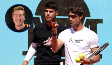 "Hay un asterisco junto al nombre de Carlos Alcaraz, a ver cómo navega sin Ferrero"