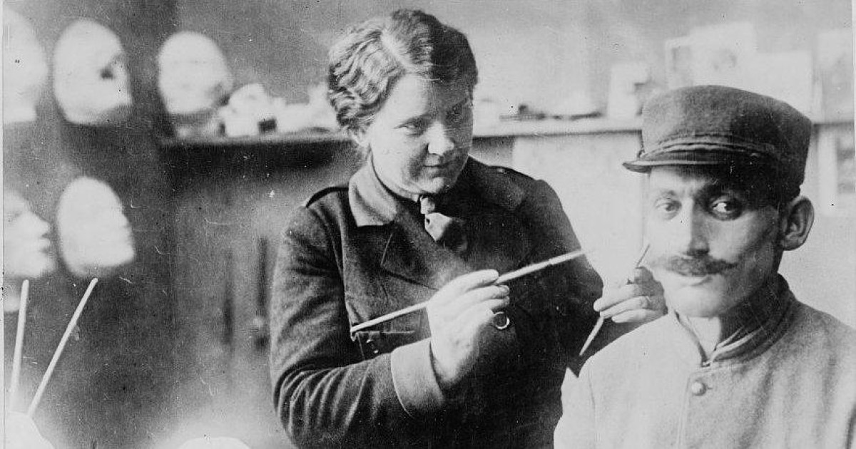 Anna Coleman Ladd, la escultora que reconstruyó el rostro de los soldados desfigurados de la Gran Guerra
