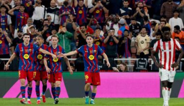 Uno a uno del Barça vs Athletic de semifinales de la Supercopa: Raphinha, insaciable e incansable