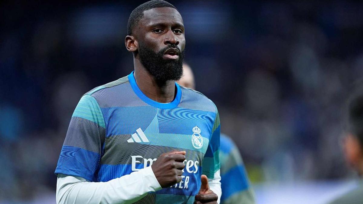 Rüdiger está disponible para el derbi ante el Atlético