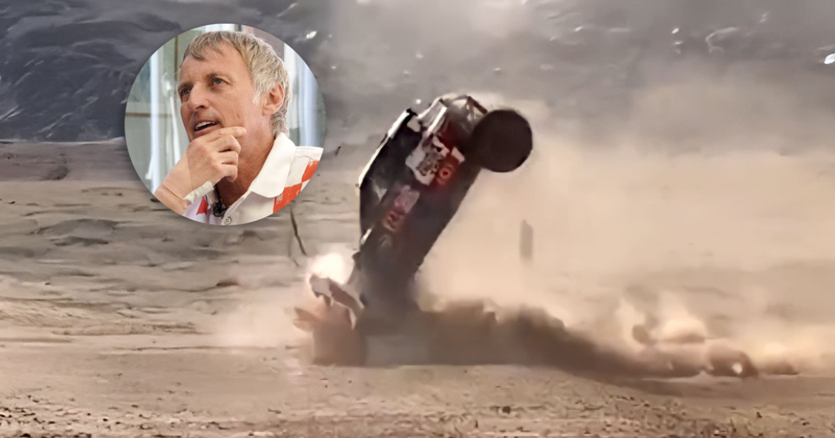 Jesús Calleja sufre un grave accidente en el Dakar