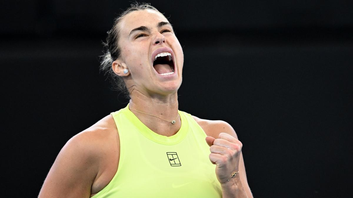 Sabalenka lo vuelve a hacer antes del Open de Australia