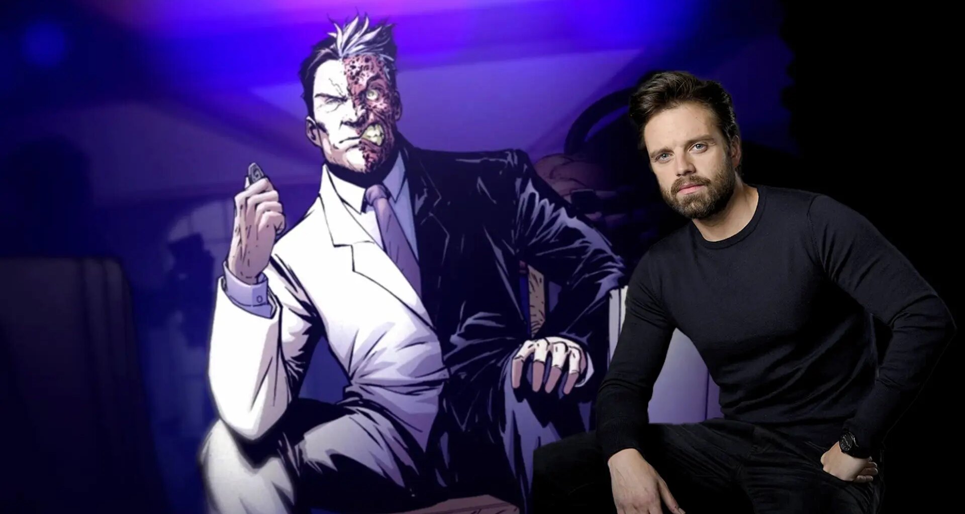Sebastian Stan, el Soldado de Invierno de Marvel, podría convertirse en el villano Harvey Dent en The Batman 2