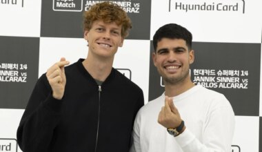 La millonada que ganarán Carlos Alcaraz y Jannik Sinner por participar en la exhibición de Corea del Sur