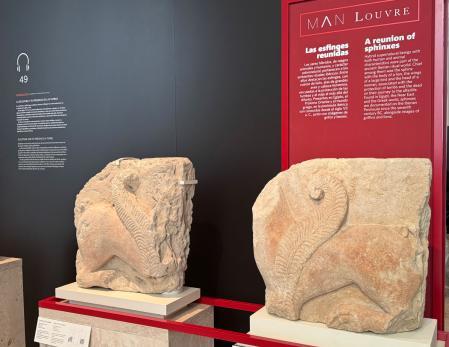 Esfinges de El Salobral (Louvre y MAN)