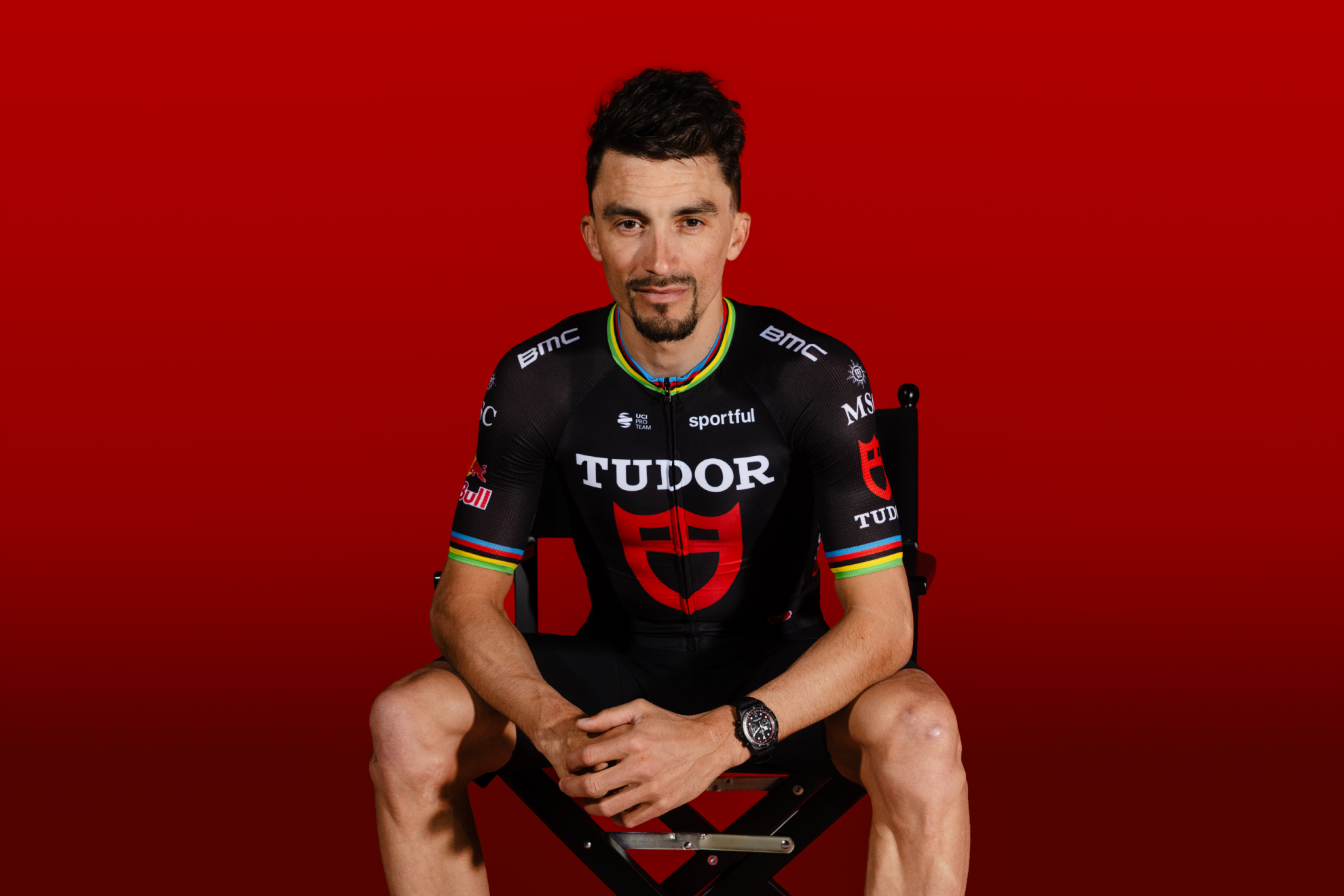 Alaphilippe, con Tudor.