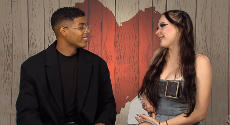 José Luis y Alina en 'First Dates'