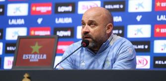 El técnico blanquiazul alabó la figura de Urko antes de medirse al Levante