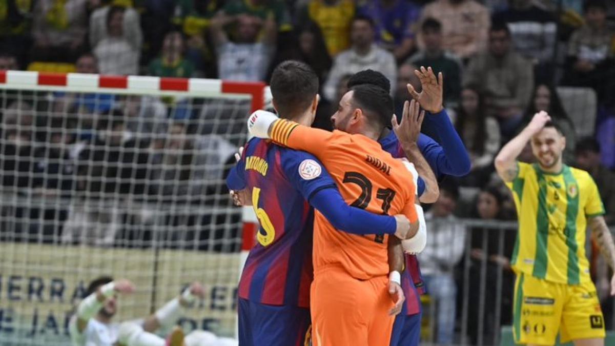 El Barça se queda a medias en Jaén