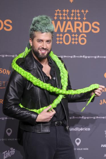 Javi Hoyos, en los Army Awards