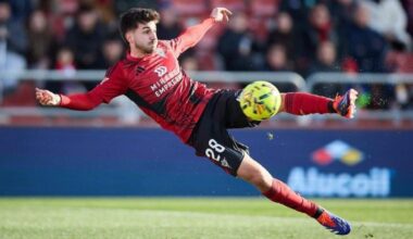 el miércoles todavía entrenaba con el Espanyol y ya bigolea en LaLiga Hypermotion