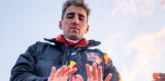 Luciano Benavides, líder del Dakar pese a sus lesiones tras el accidente que sufrió hace unos meses