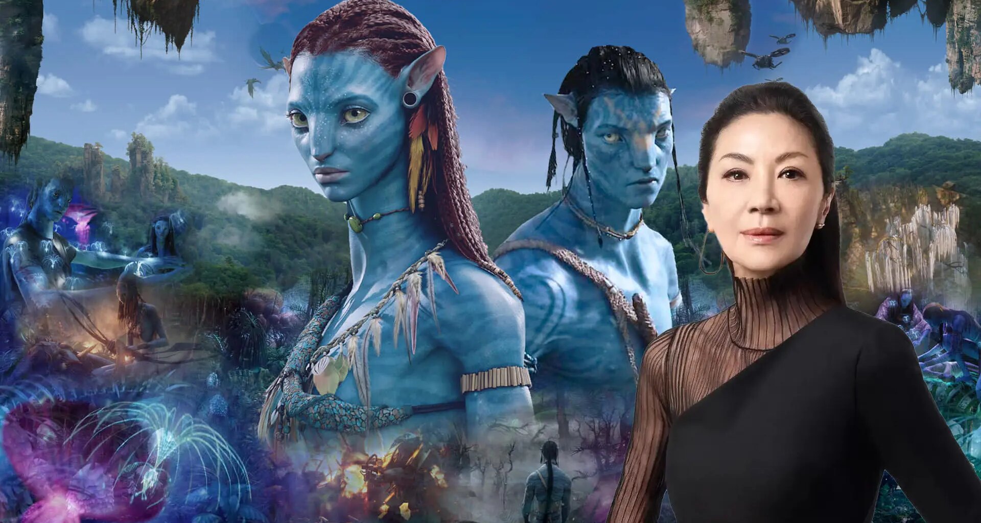 Avatar 4 y 5 confirman que una de sus estrellas, Michelle Yeoh, interpretará a un nuevo miembro de los Na’vi