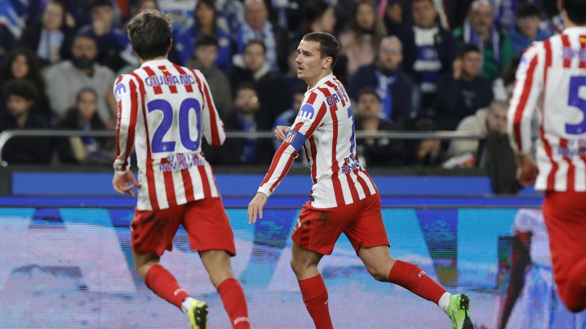 0-1. Griezmann guió a un Atlético que adoleció de contundencia a cuartos