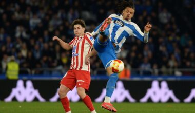 Lucas Noubi, el líder de la rebelión del Deportivo ante el Atlético de Madrid