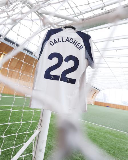 El Tottenham desveló el dorsal que llevará Conor Gallagher.