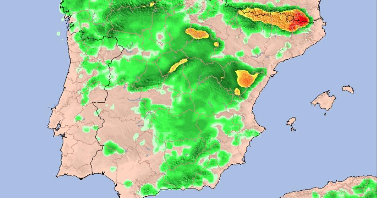 lluvias de 200 litros y una gran nevada