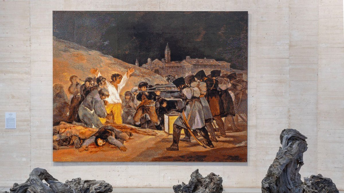 Ai Weiwei donó al Musac ‘El tres de mayo [The Third of May]’ (2023), producido específicamente para ‘Ai Weiwei. Don Quixote’.