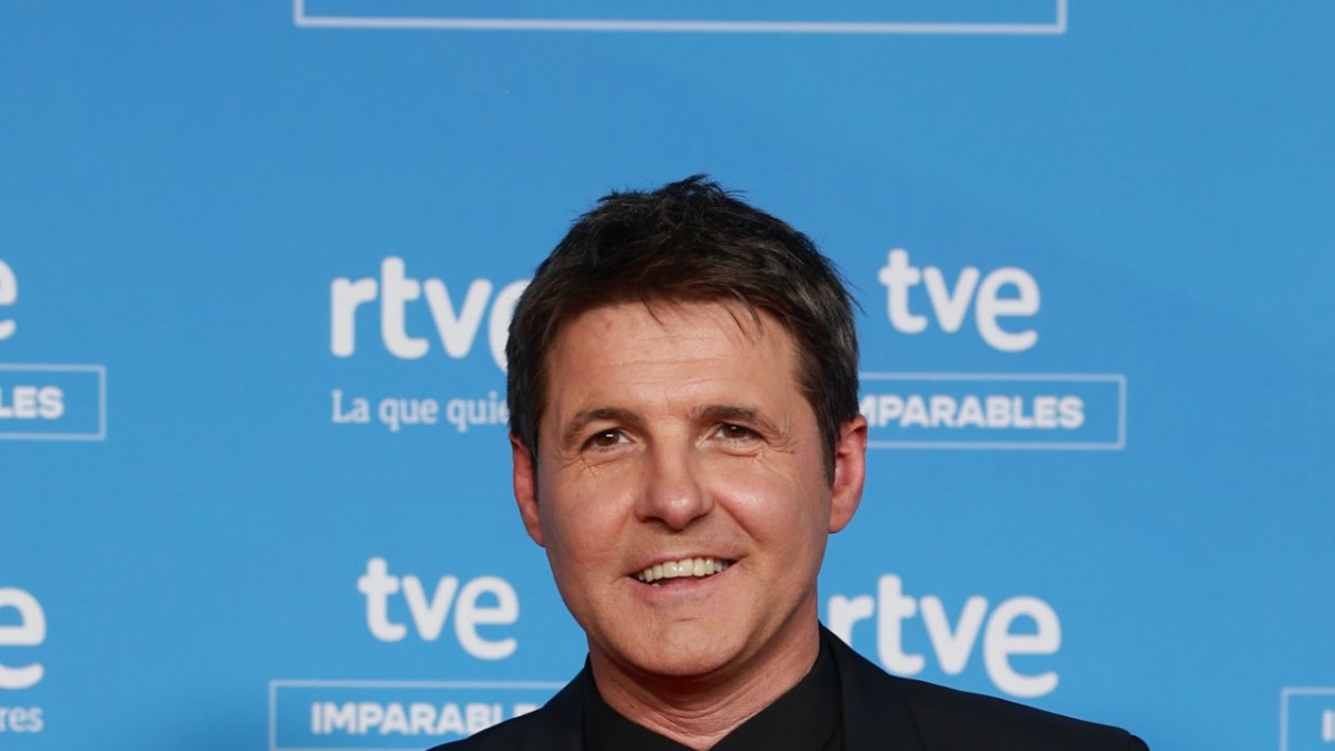 Jesús Cintora, en el photocall de TVE.