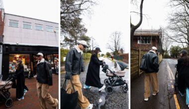 El paseo de Alexis Mac Allister y Ailén Cova con su hija Alaia por las calles de Liverpool: “Qué papi canchero”