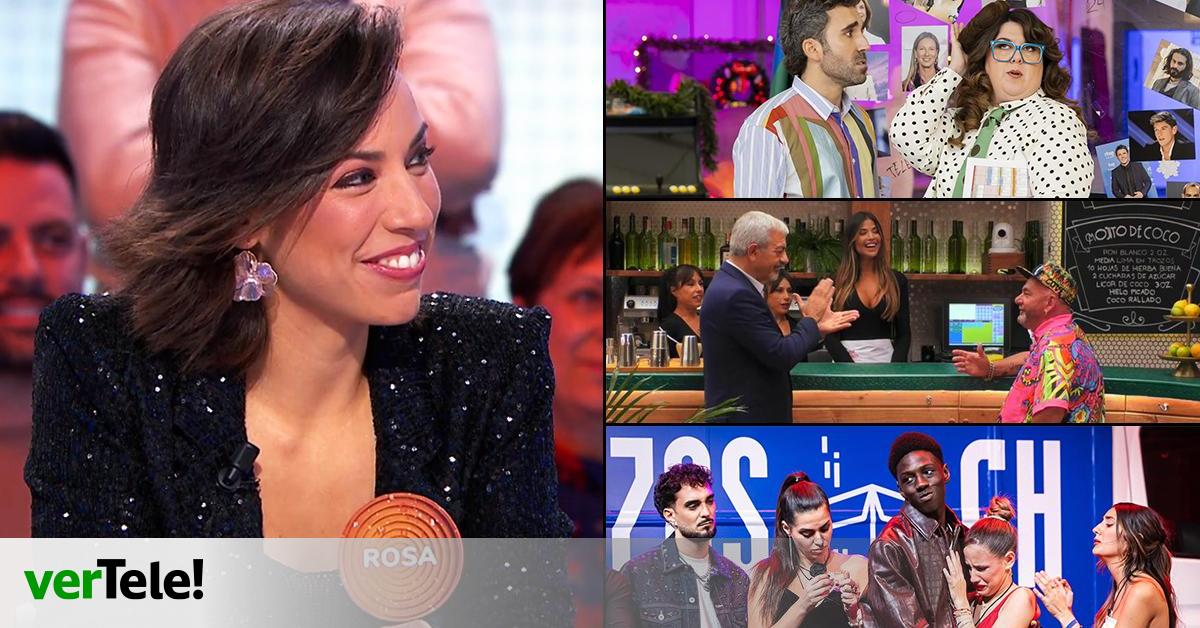 Antena 3 gana diciembre, La 1 sigue cerca del sorpasso y Cuatro da una alegría a Mediaset en otro mal mes de Telecinco