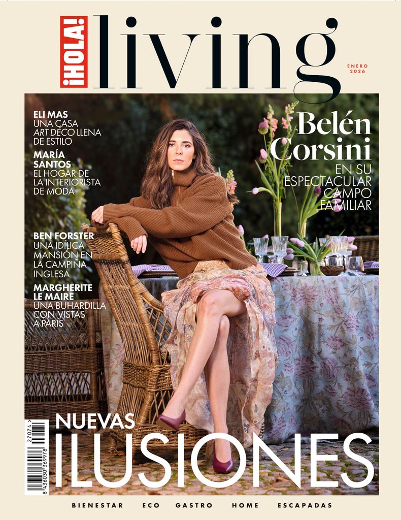 Belén Corsini en la portada del nuevo número de ¡HOLA! Living