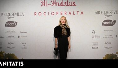 los looks de las famosas en el desfile de Rocío Peralta en Sevilla