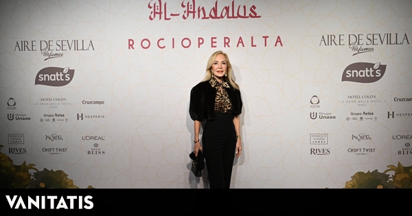 los looks de las famosas en el desfile de Rocío Peralta en Sevilla