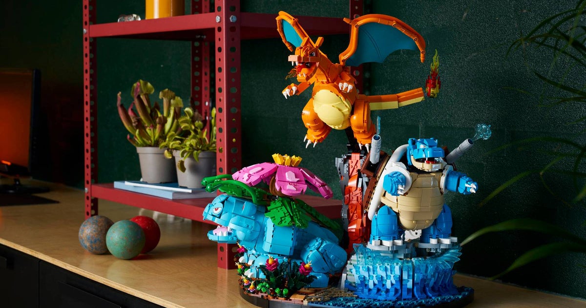 Anunciados los tres primeros sets de LEGO Pokémon