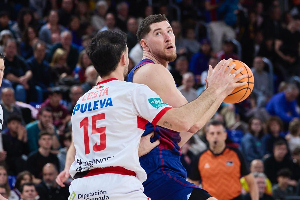 Joel Parra salió en el quinteto titular y mostró su buen momento