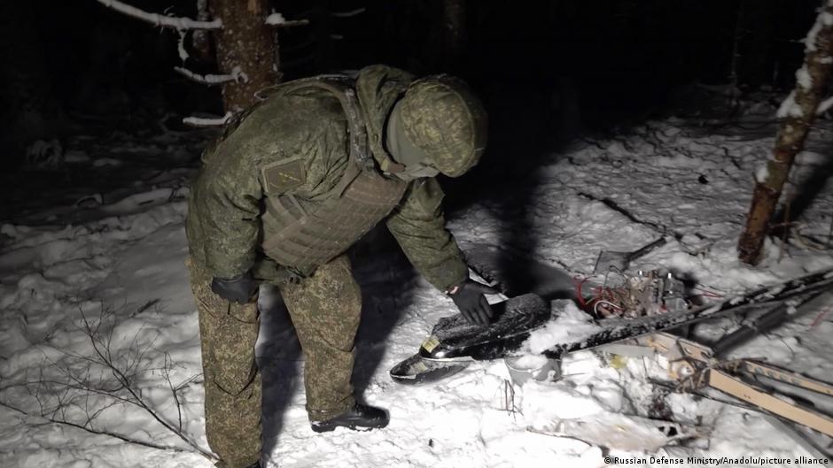 Video de dron derribado en supuesto ataque a casa de Putin – DW – 31/12/2025