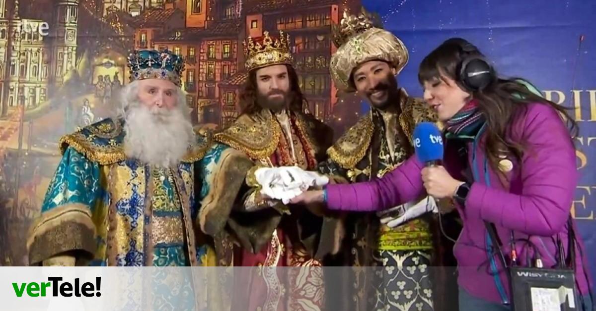 Los dos deseos a gritos que se colaron en la retransmisión de la Cabalgata de Reyes de TVE: "¡Gaspar!"
