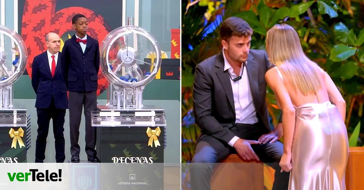 El sorteo del Niño (36.3%) arrasa por la mañana en RTVE y las 'Tentaciones' (12.5%) lideran con su recta final