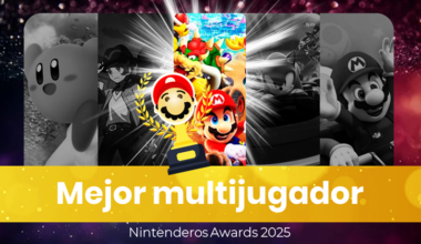 ¡Mario Kart World, Mejor juego multijugador del año en los Nintenderos Awards 2025! Top completo
