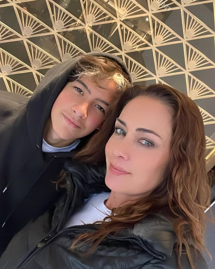 Este 10 de enero, Anette celebrará los 15 años de su hijo Nicolás.