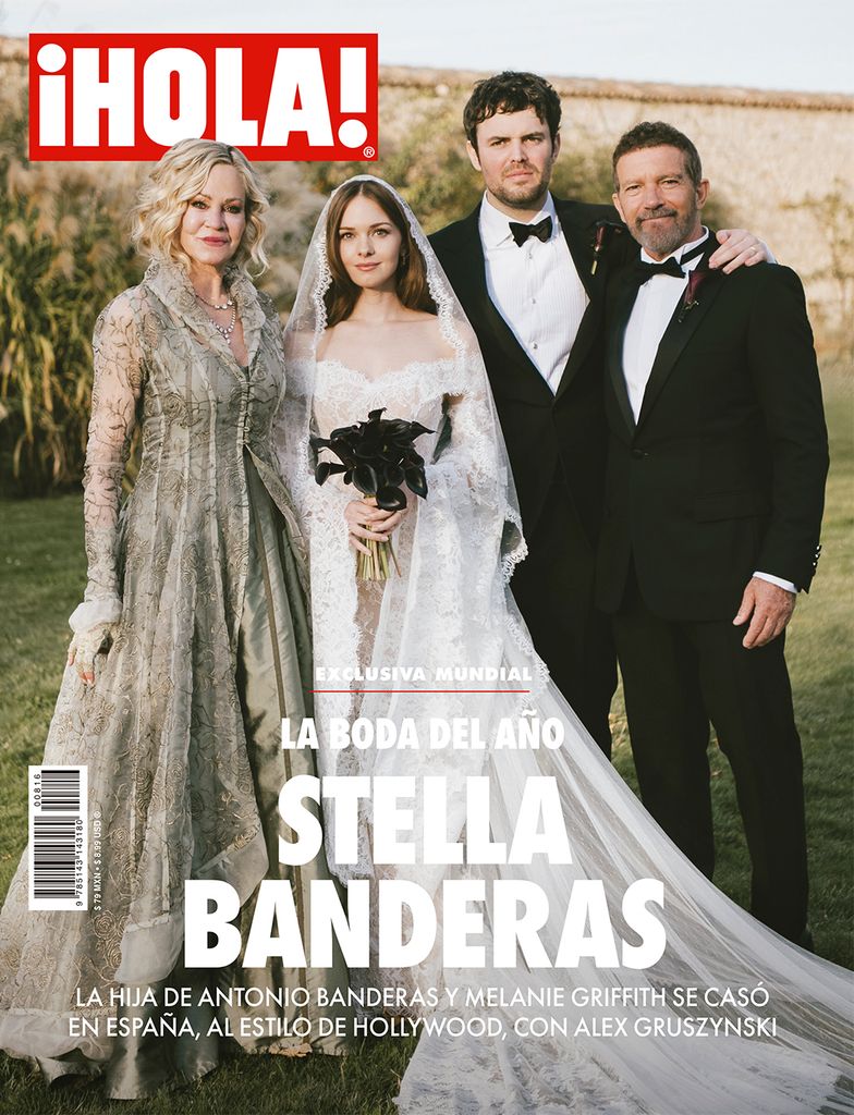 En ¡HOLA!, la boda de Stella Banderas y Alex Gruszynski 