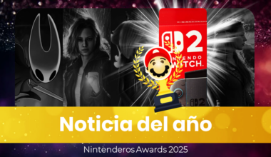 ¡El lanzamiento de Nintendo Switch 2 fue la Mejor noticia de 2025 según los Nintenderos Awards! Top completo