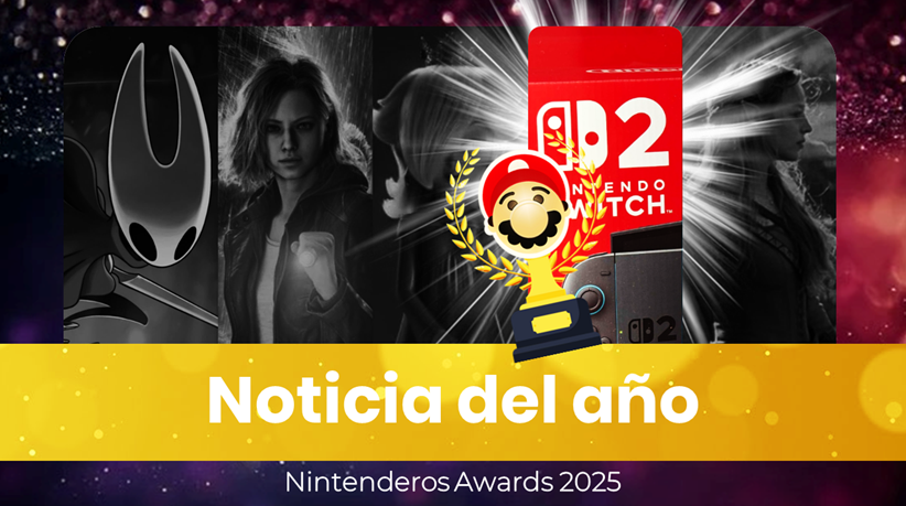 ¡El lanzamiento de Nintendo Switch 2 fue la Mejor noticia de 2025 según los Nintenderos Awards! Top completo