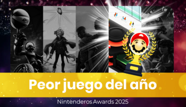 ¡Nintendo Switch 2 Welcome Tour es el Peor juego del año en los Nintenderos Awards 2025! Top completo