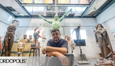 Un libro repasa los 40 años de escultura de José Manuel Belmonte con una revisión exhaustiva de su creación