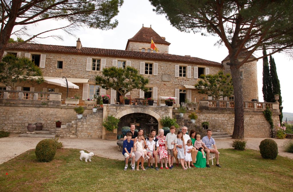 La Familia Real danesa disfruta de las vacaciones en su castillo francés 